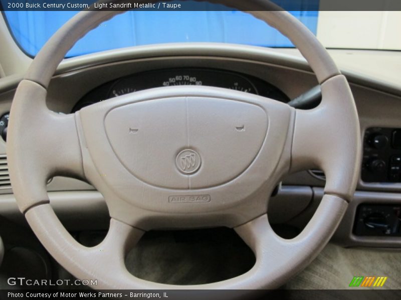 Light Sandrift Metallic / Taupe 2000 Buick Century Custom