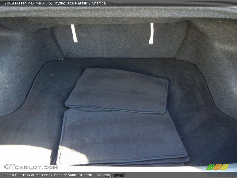 Mystic Jade Metallic / Charcoal 2009 Nissan Maxima 3.5 S