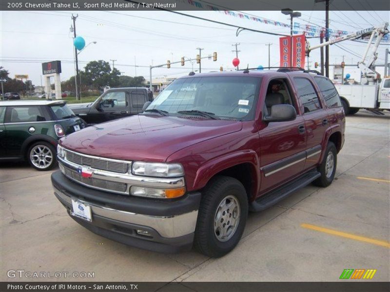 Sport Red Metallic / Tan/Neutral 2005 Chevrolet Tahoe LS