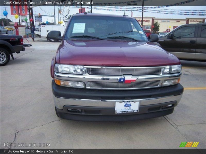 Sport Red Metallic / Tan/Neutral 2005 Chevrolet Tahoe LS