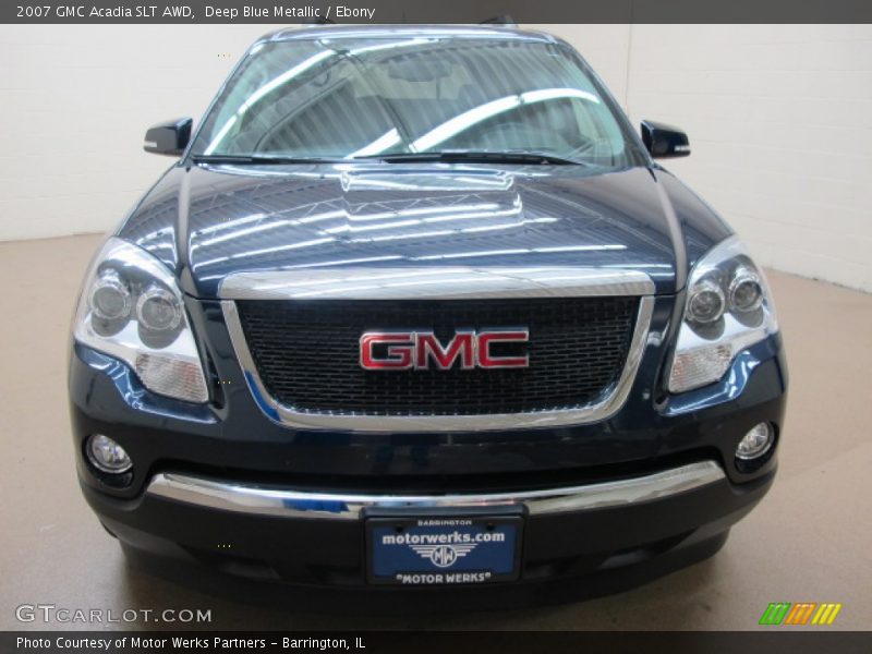 Deep Blue Metallic / Ebony 2007 GMC Acadia SLT AWD
