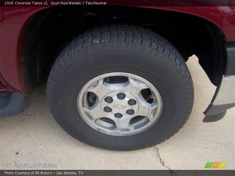 Sport Red Metallic / Tan/Neutral 2005 Chevrolet Tahoe LS