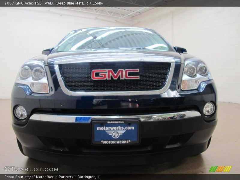 Deep Blue Metallic / Ebony 2007 GMC Acadia SLT AWD