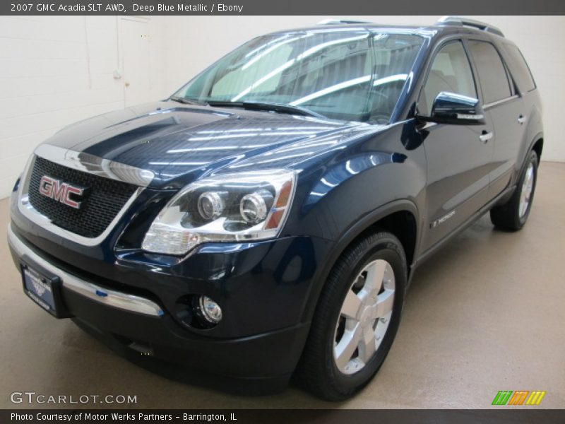 Deep Blue Metallic / Ebony 2007 GMC Acadia SLT AWD