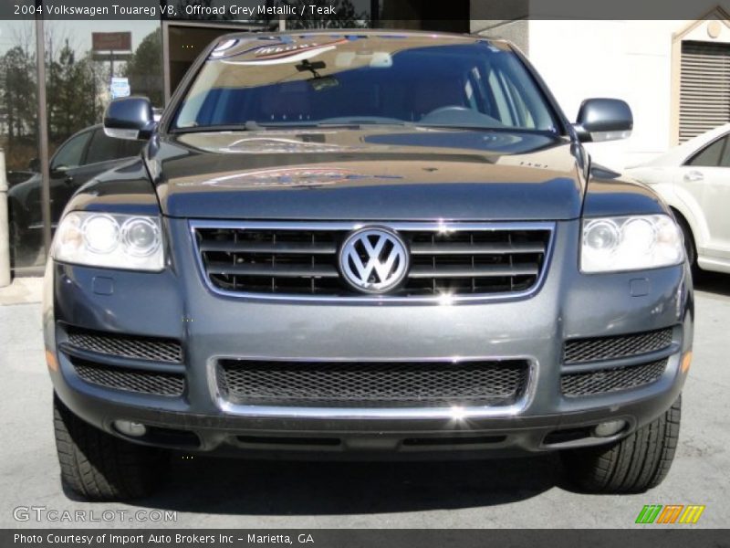 Offroad Grey Metallic / Teak 2004 Volkswagen Touareg V8