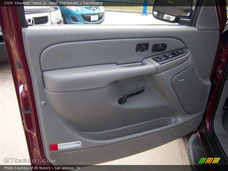 Sport Red Metallic / Tan/Neutral 2005 Chevrolet Tahoe LS