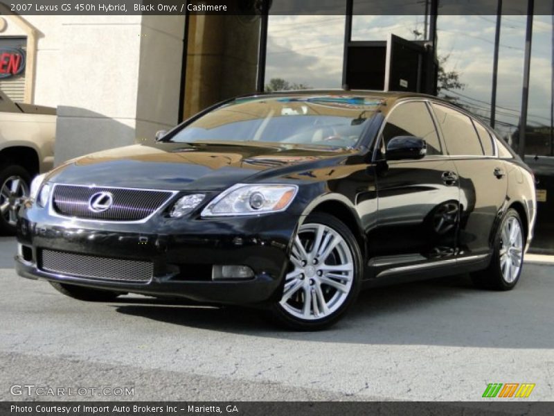 Black Onyx / Cashmere 2007 Lexus GS 450h Hybrid