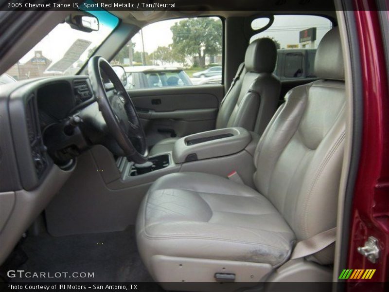 Sport Red Metallic / Tan/Neutral 2005 Chevrolet Tahoe LS