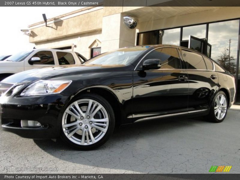 Black Onyx / Cashmere 2007 Lexus GS 450h Hybrid