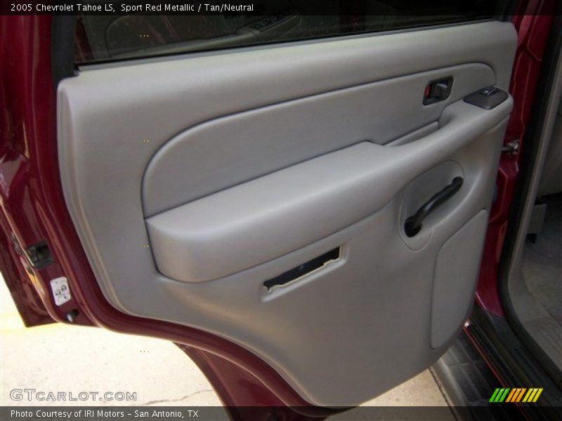 Sport Red Metallic / Tan/Neutral 2005 Chevrolet Tahoe LS