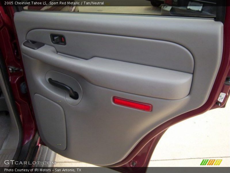 Sport Red Metallic / Tan/Neutral 2005 Chevrolet Tahoe LS