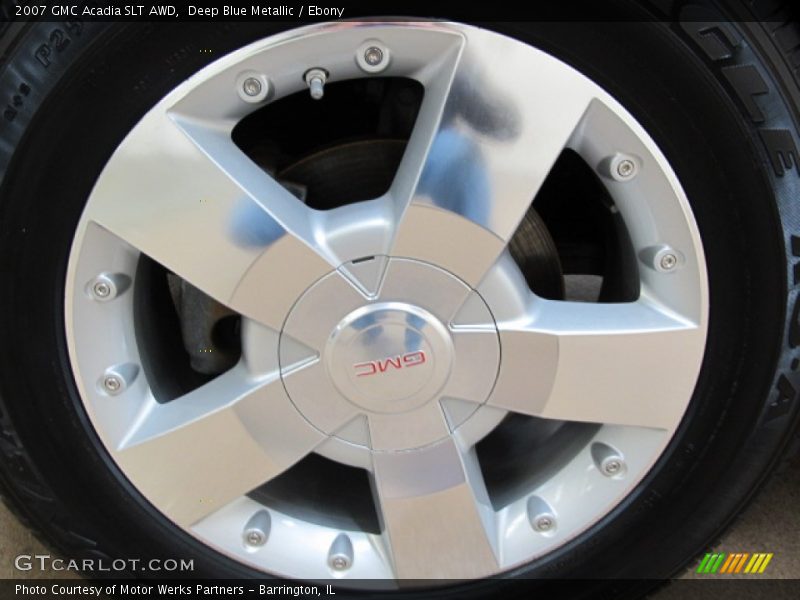 Deep Blue Metallic / Ebony 2007 GMC Acadia SLT AWD