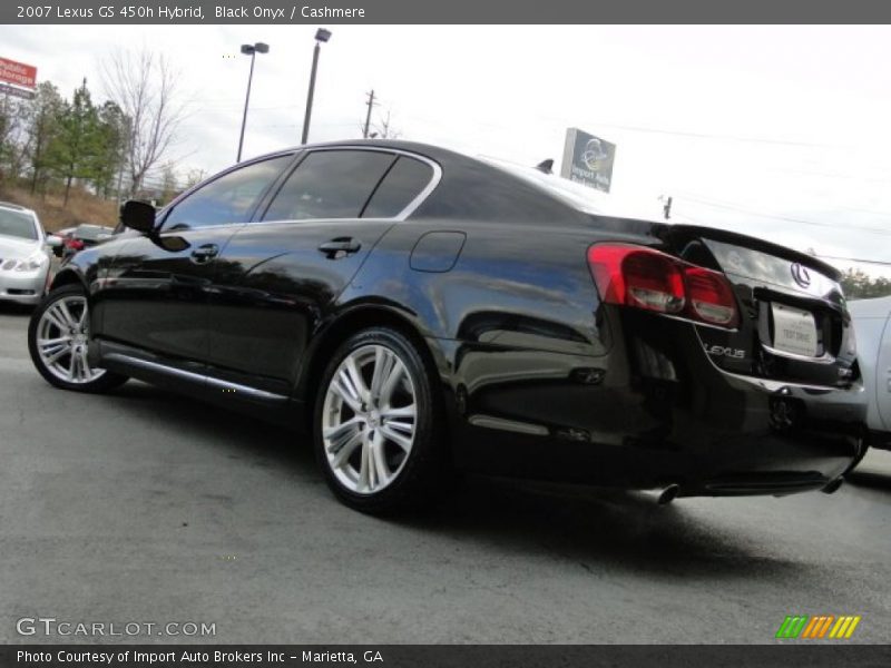 Black Onyx / Cashmere 2007 Lexus GS 450h Hybrid