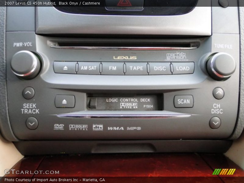 Black Onyx / Cashmere 2007 Lexus GS 450h Hybrid