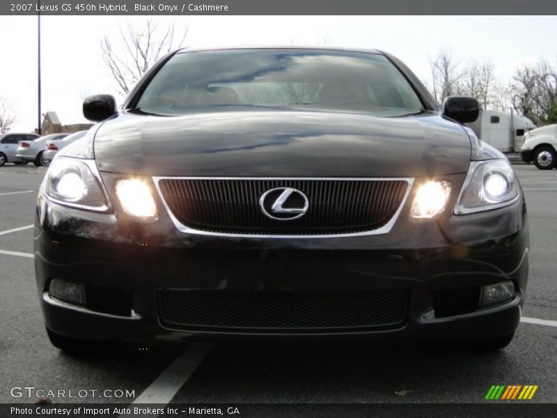 Black Onyx / Cashmere 2007 Lexus GS 450h Hybrid