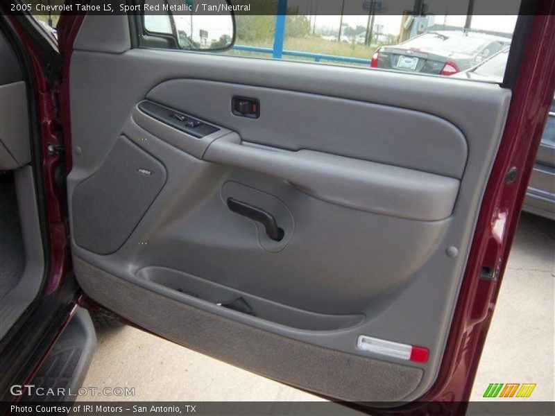 Sport Red Metallic / Tan/Neutral 2005 Chevrolet Tahoe LS