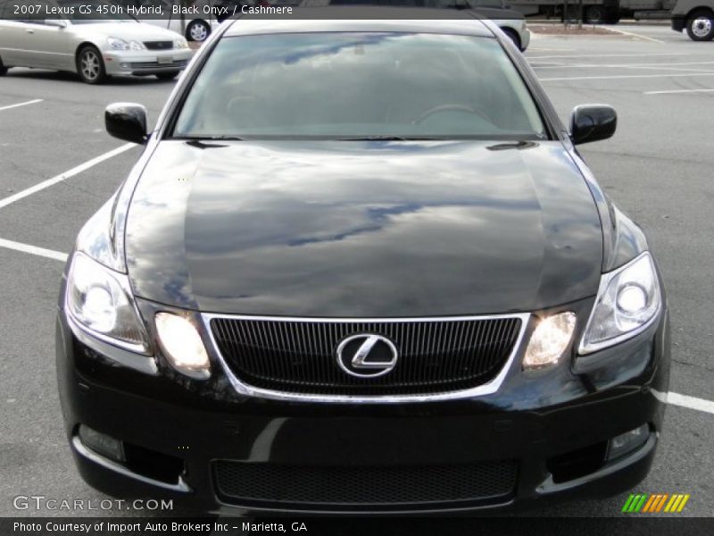 Black Onyx / Cashmere 2007 Lexus GS 450h Hybrid