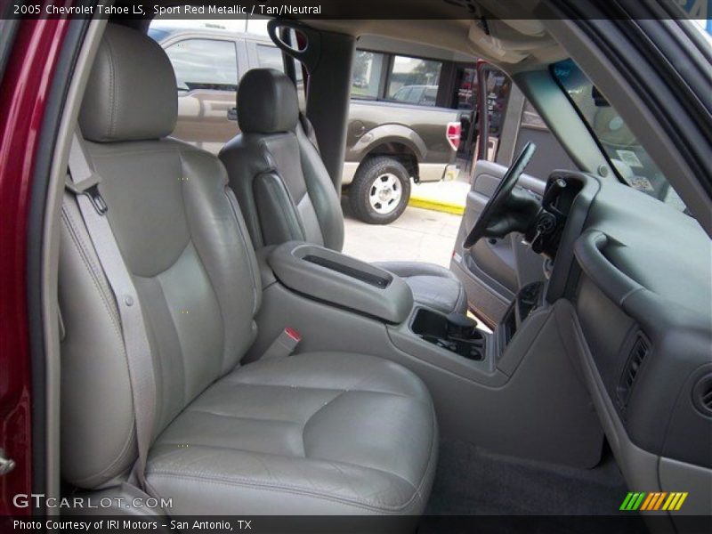 Sport Red Metallic / Tan/Neutral 2005 Chevrolet Tahoe LS