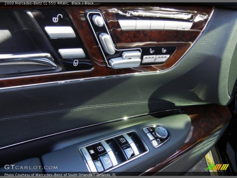 Black / Black 2009 Mercedes-Benz CL 550 4Matic