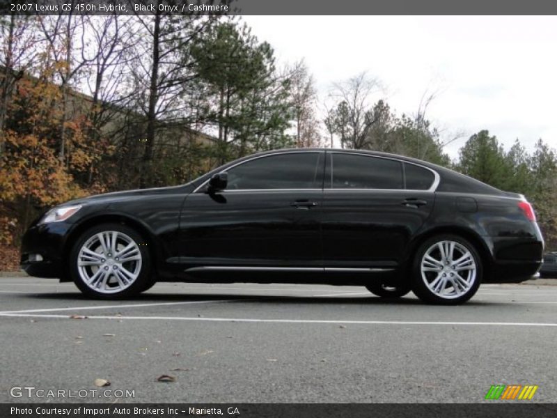 Black Onyx / Cashmere 2007 Lexus GS 450h Hybrid