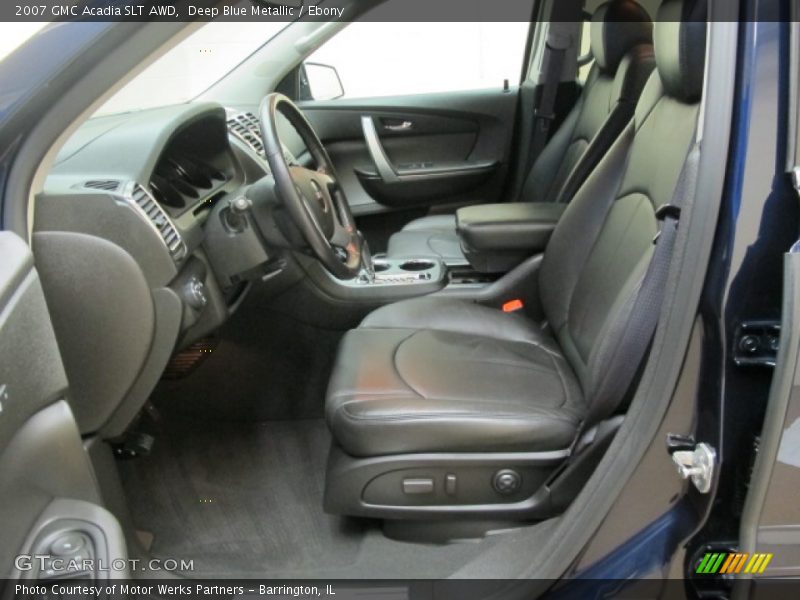 Deep Blue Metallic / Ebony 2007 GMC Acadia SLT AWD