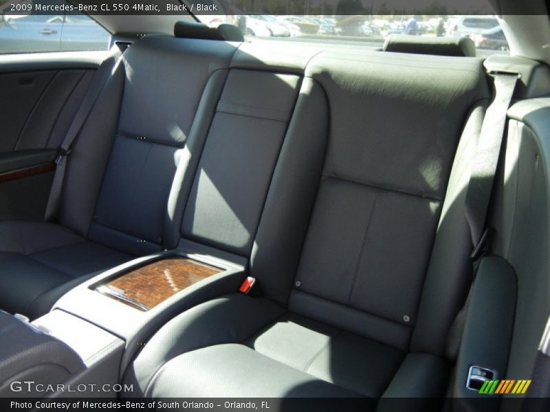 Black / Black 2009 Mercedes-Benz CL 550 4Matic