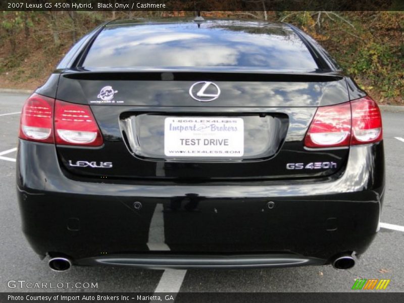 Black Onyx / Cashmere 2007 Lexus GS 450h Hybrid