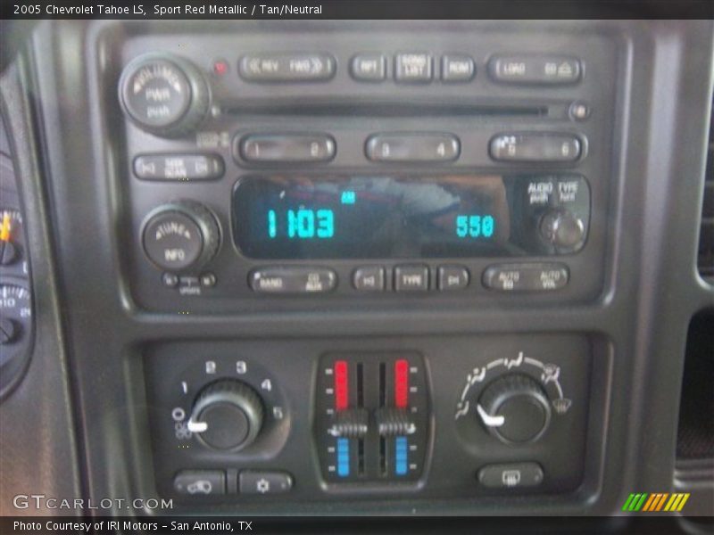 Sport Red Metallic / Tan/Neutral 2005 Chevrolet Tahoe LS