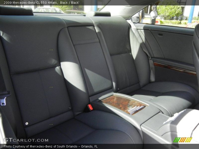 Black / Black 2009 Mercedes-Benz CL 550 4Matic