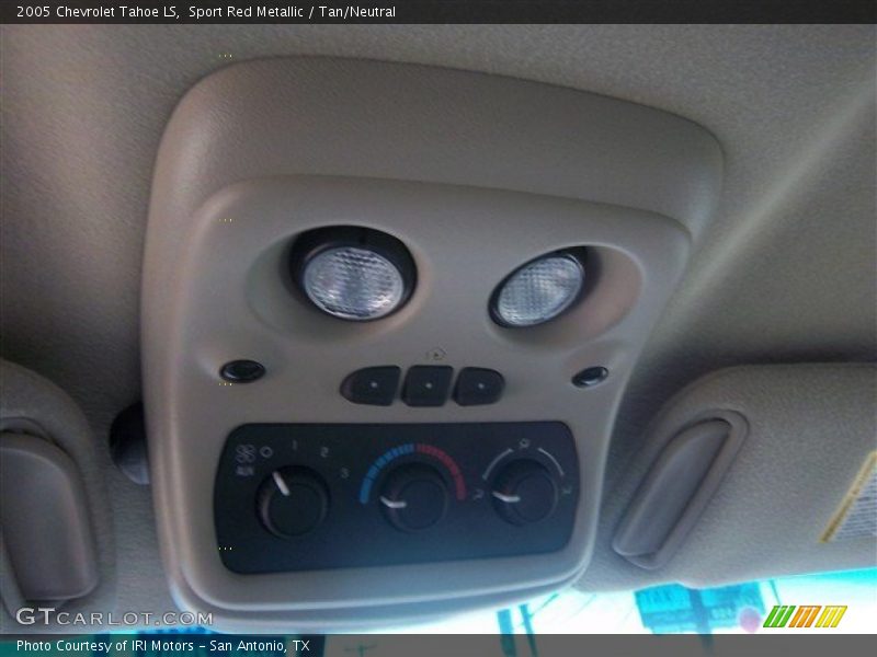 Sport Red Metallic / Tan/Neutral 2005 Chevrolet Tahoe LS