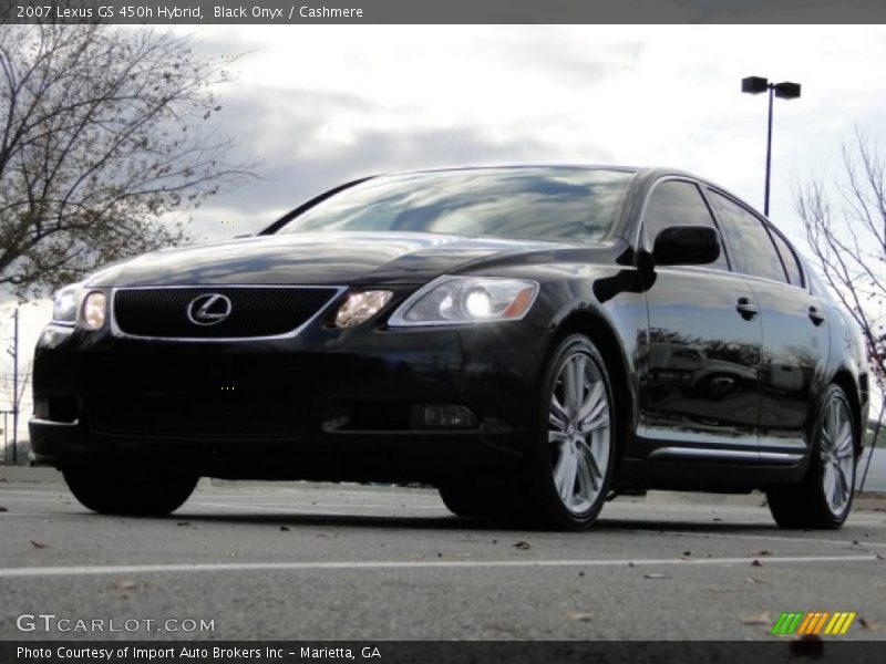 Black Onyx / Cashmere 2007 Lexus GS 450h Hybrid