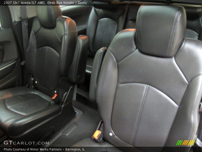Deep Blue Metallic / Ebony 2007 GMC Acadia SLT AWD