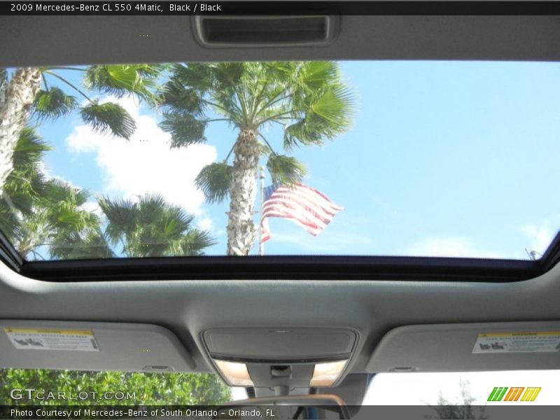 Black / Black 2009 Mercedes-Benz CL 550 4Matic