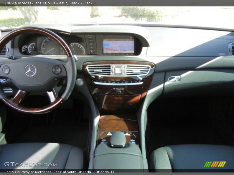 Black / Black 2009 Mercedes-Benz CL 550 4Matic