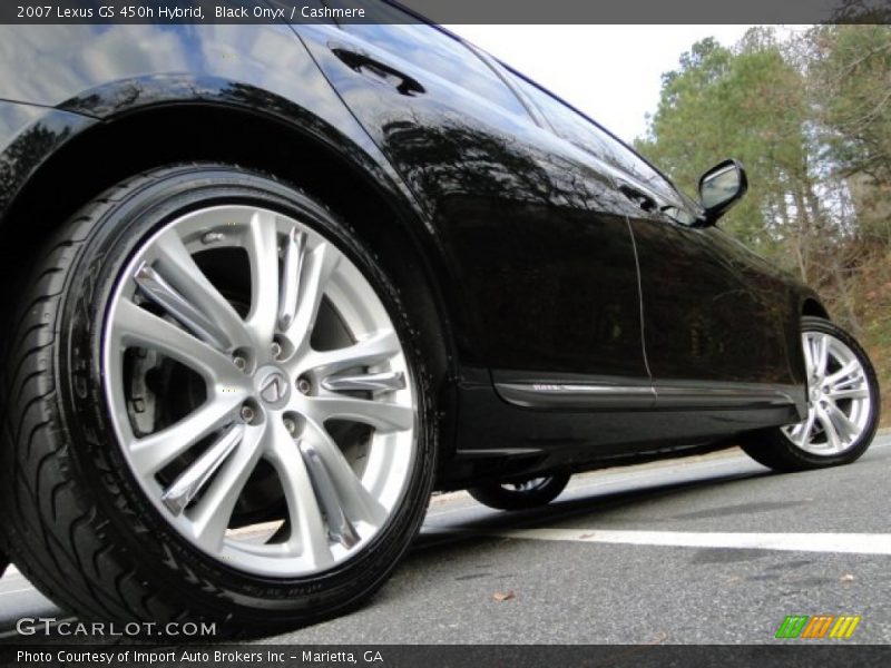Black Onyx / Cashmere 2007 Lexus GS 450h Hybrid