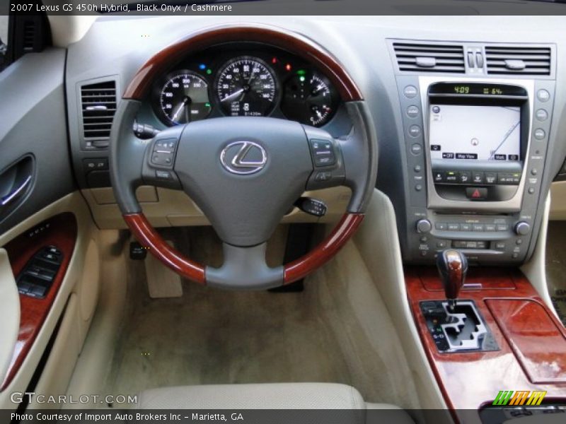Black Onyx / Cashmere 2007 Lexus GS 450h Hybrid