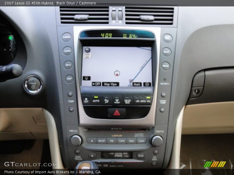 Black Onyx / Cashmere 2007 Lexus GS 450h Hybrid