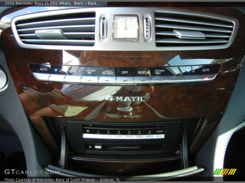 Black / Black 2009 Mercedes-Benz CL 550 4Matic