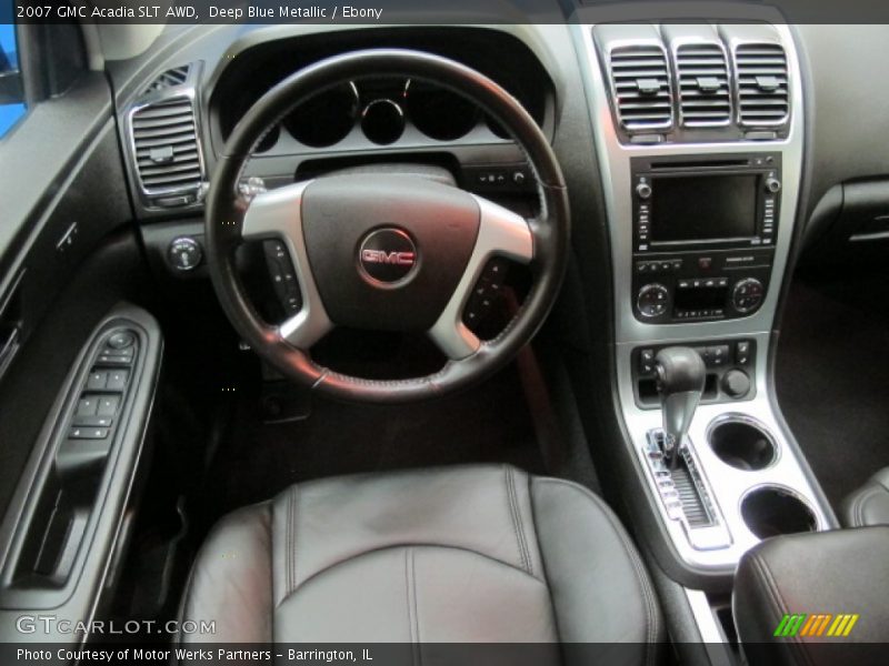 Deep Blue Metallic / Ebony 2007 GMC Acadia SLT AWD