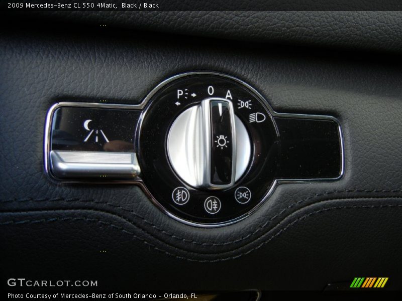 Black / Black 2009 Mercedes-Benz CL 550 4Matic