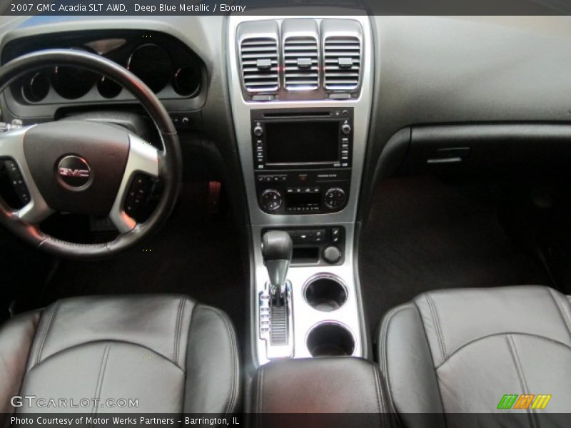 Deep Blue Metallic / Ebony 2007 GMC Acadia SLT AWD