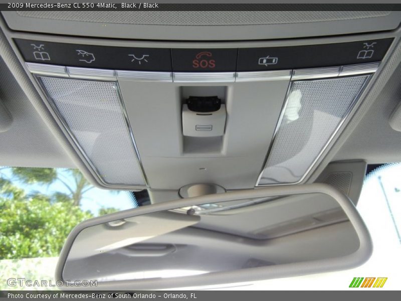Black / Black 2009 Mercedes-Benz CL 550 4Matic
