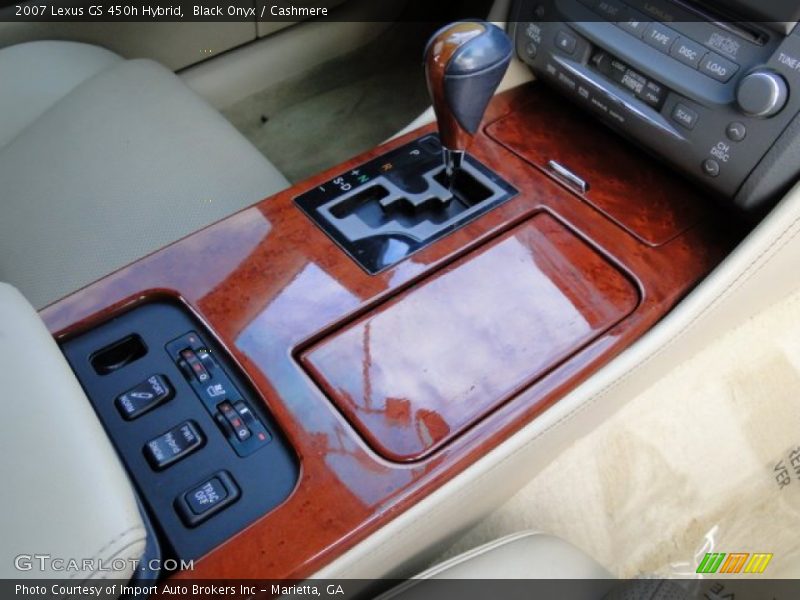 Black Onyx / Cashmere 2007 Lexus GS 450h Hybrid