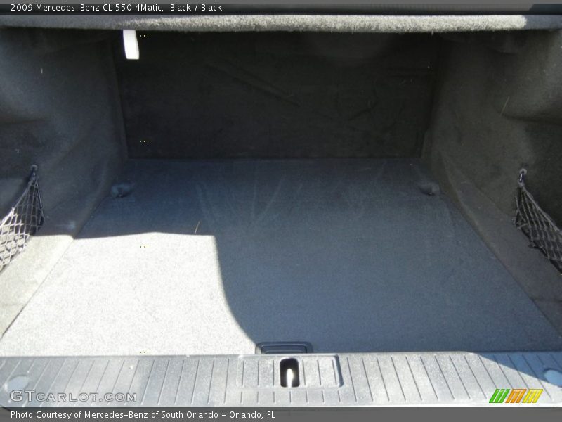 Black / Black 2009 Mercedes-Benz CL 550 4Matic