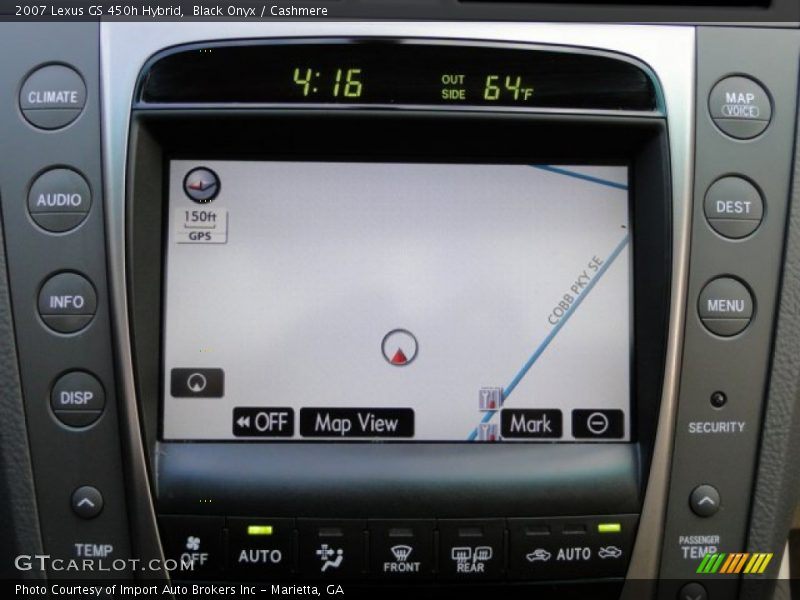 Black Onyx / Cashmere 2007 Lexus GS 450h Hybrid