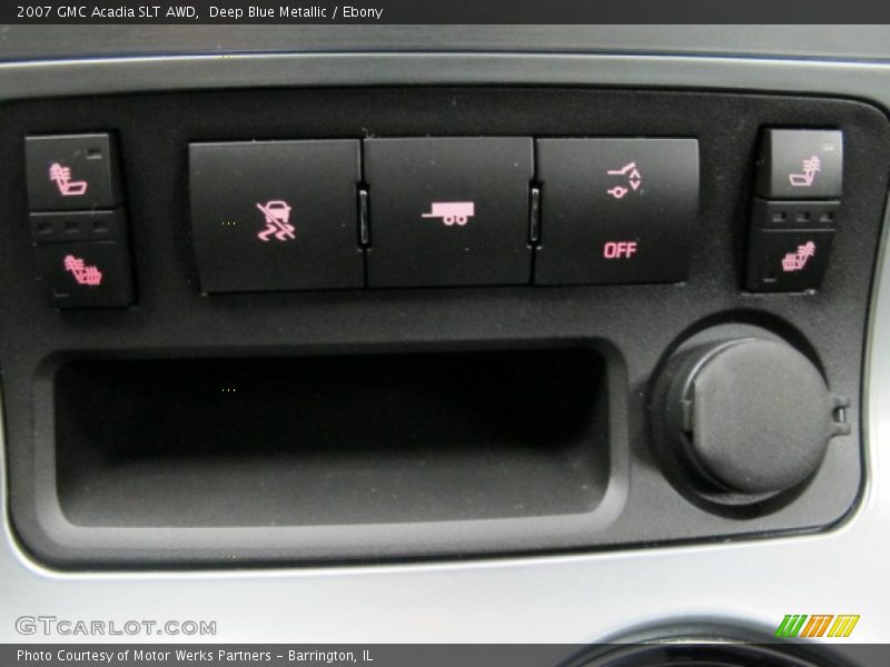 Deep Blue Metallic / Ebony 2007 GMC Acadia SLT AWD