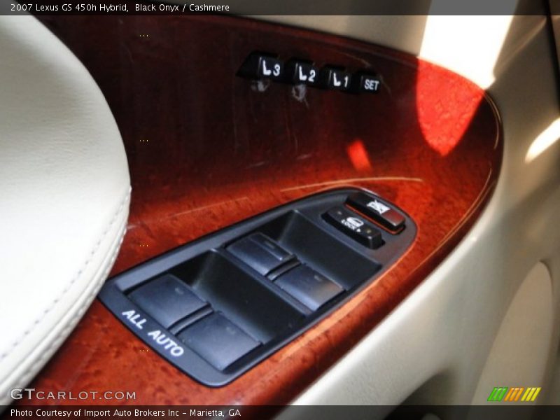 Black Onyx / Cashmere 2007 Lexus GS 450h Hybrid
