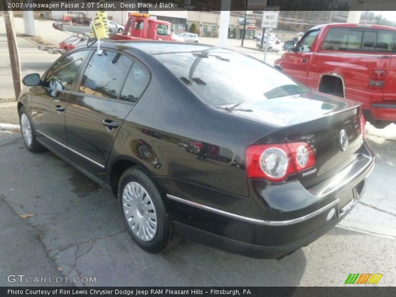 Deep Black / Black 2007 Volkswagen Passat 2.0T Sedan