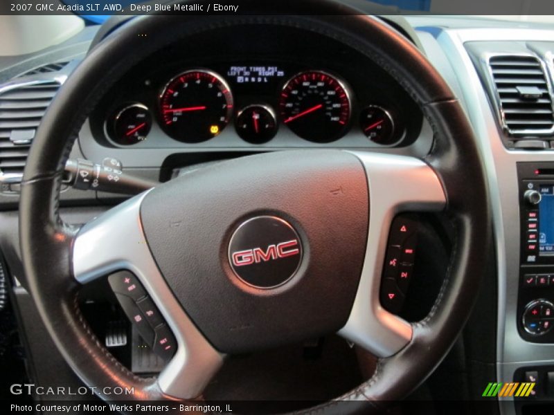 Deep Blue Metallic / Ebony 2007 GMC Acadia SLT AWD