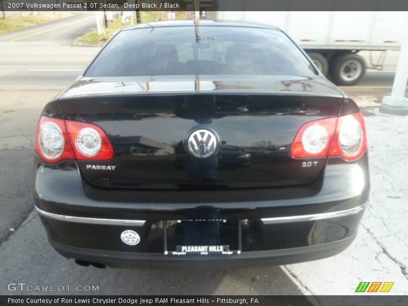 Deep Black / Black 2007 Volkswagen Passat 2.0T Sedan